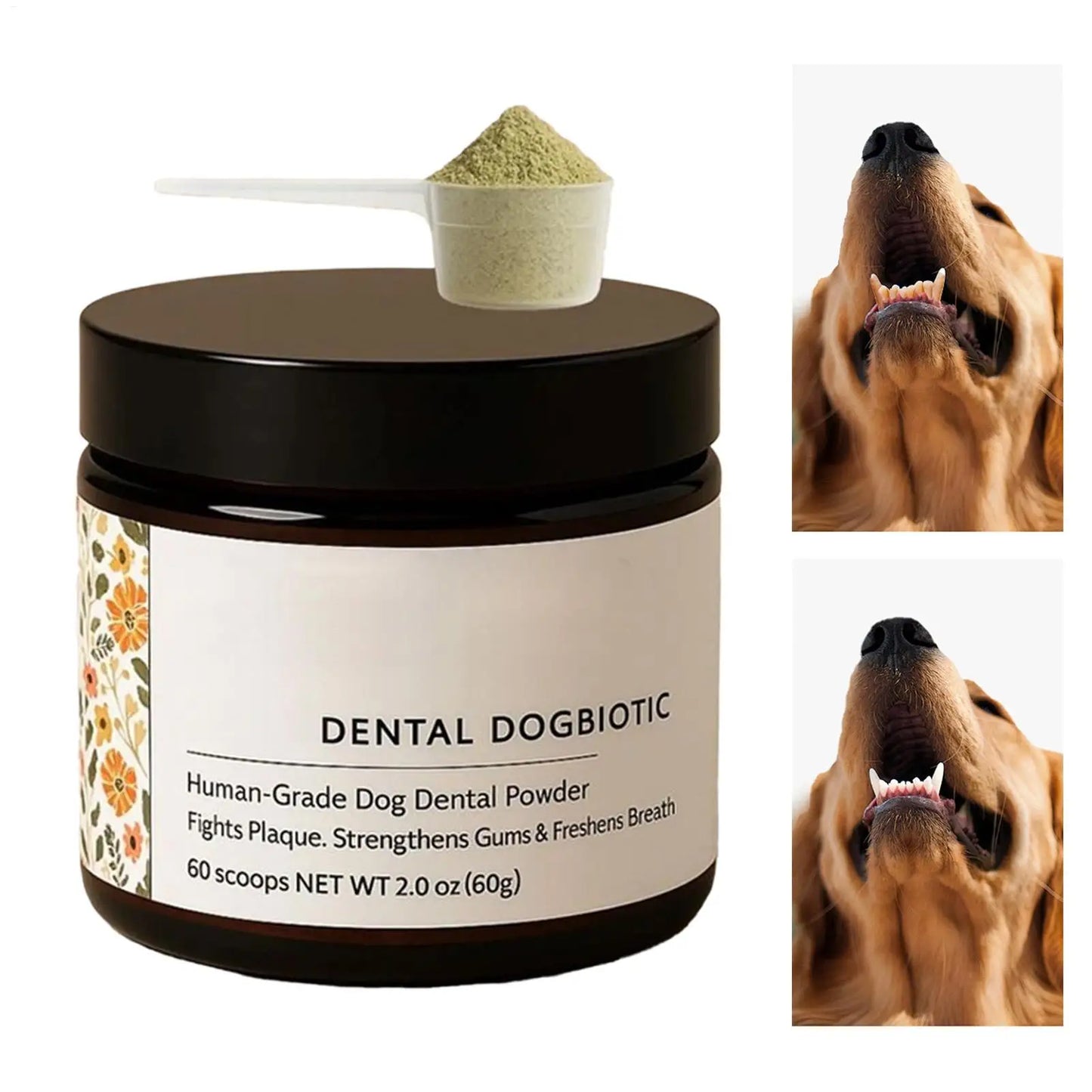 BarkBright Dog Teeth Cleaning Powder